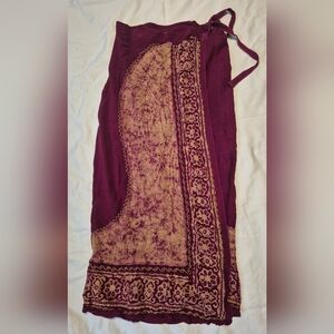 Vintage Hippie Wrap Skirt